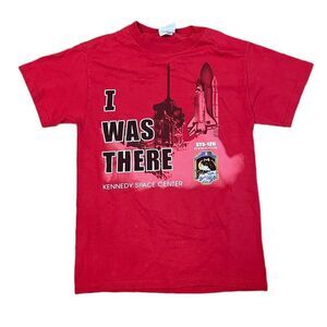 Rare VTG NASA Kennedy Space Center STS-134 Space Shuttle Endeavour Launch Shirt